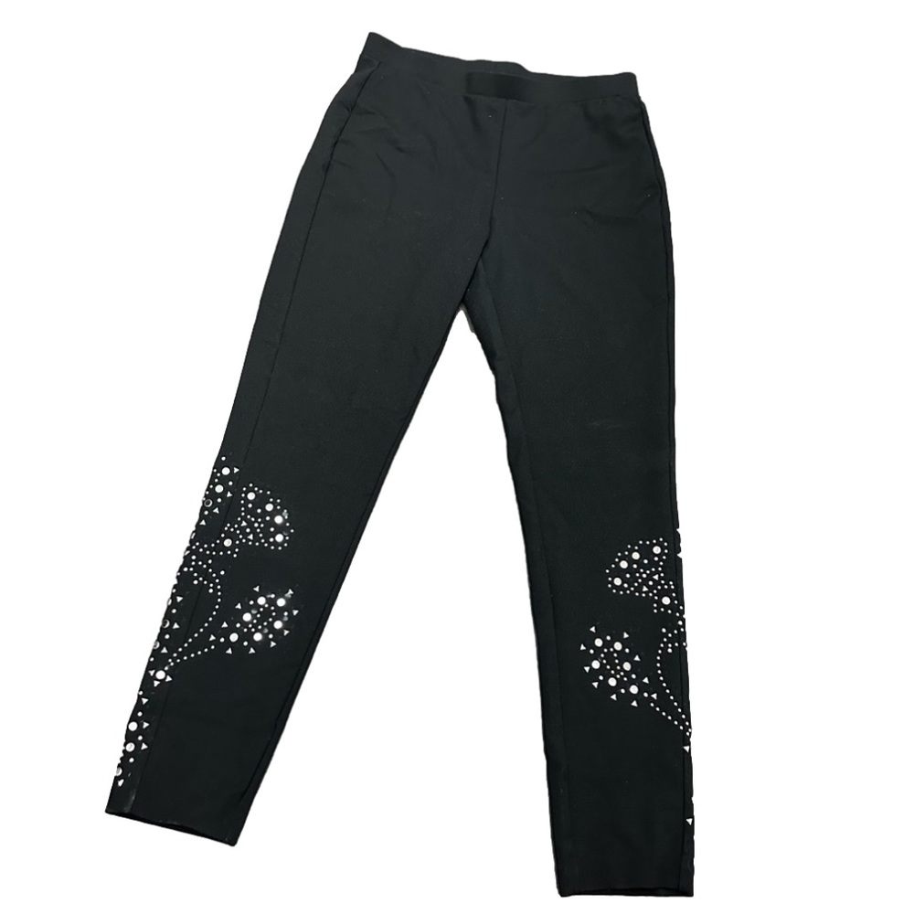 Michael Kors Black studded leggings